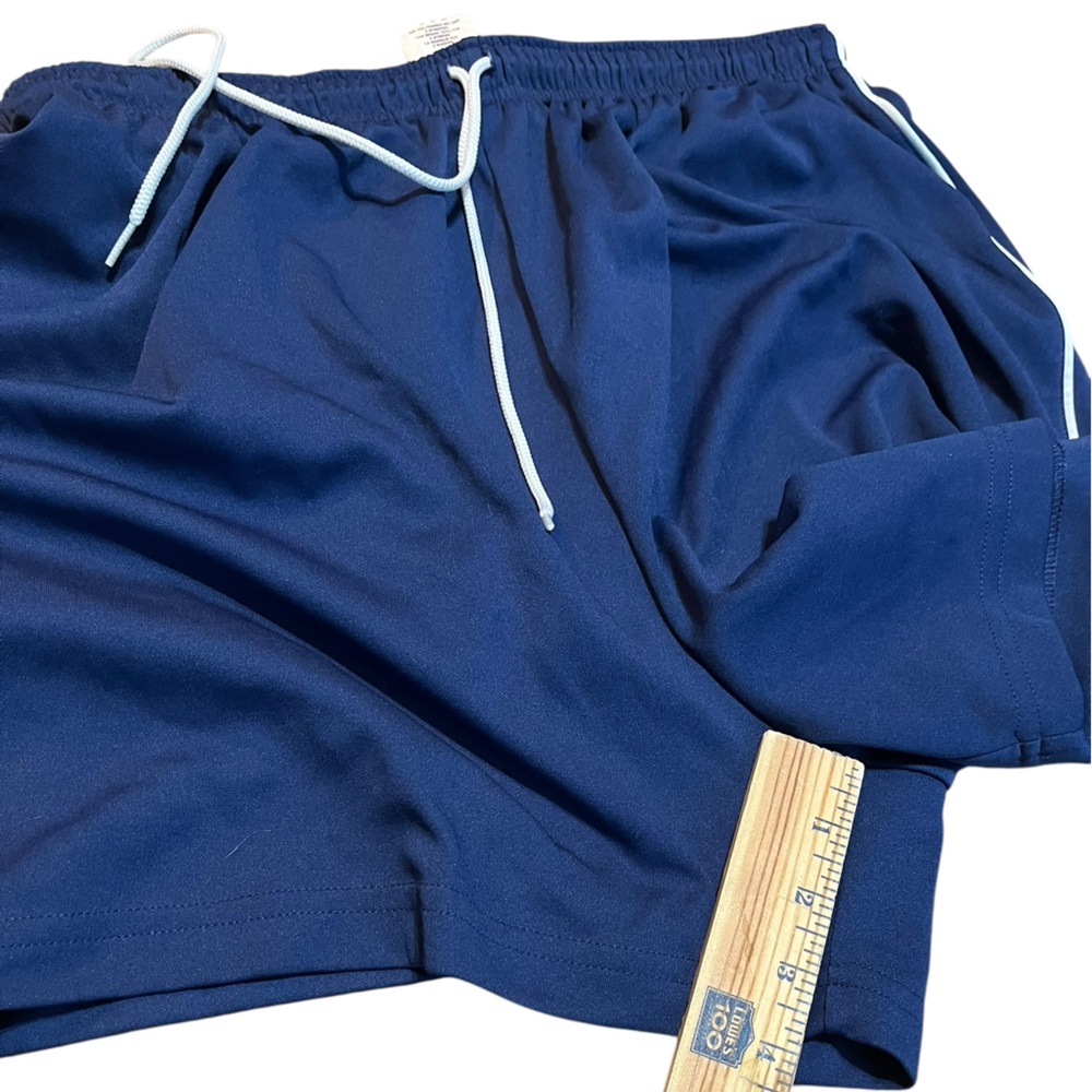 adidas women’s size extra large Navy Blue Athletic Shorts with White Trim - Picture 7 of 8